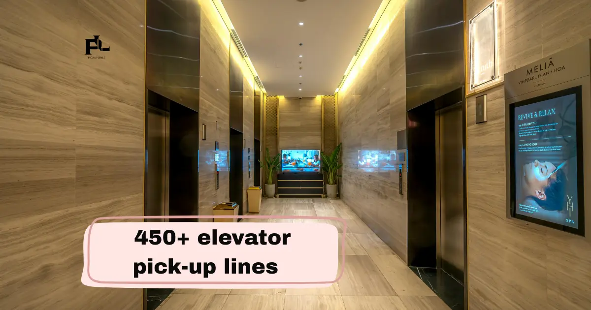 elevator pick-up lines