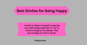 Best Similes for Being Happy