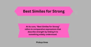 Best Similes for Strong