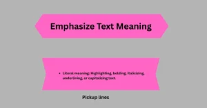 Emphasize Text Meaning