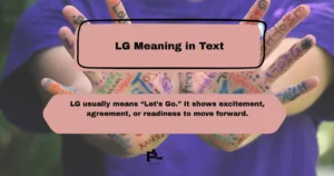 LG Meaning in Text