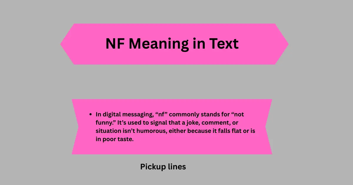 NF Meaning in Text