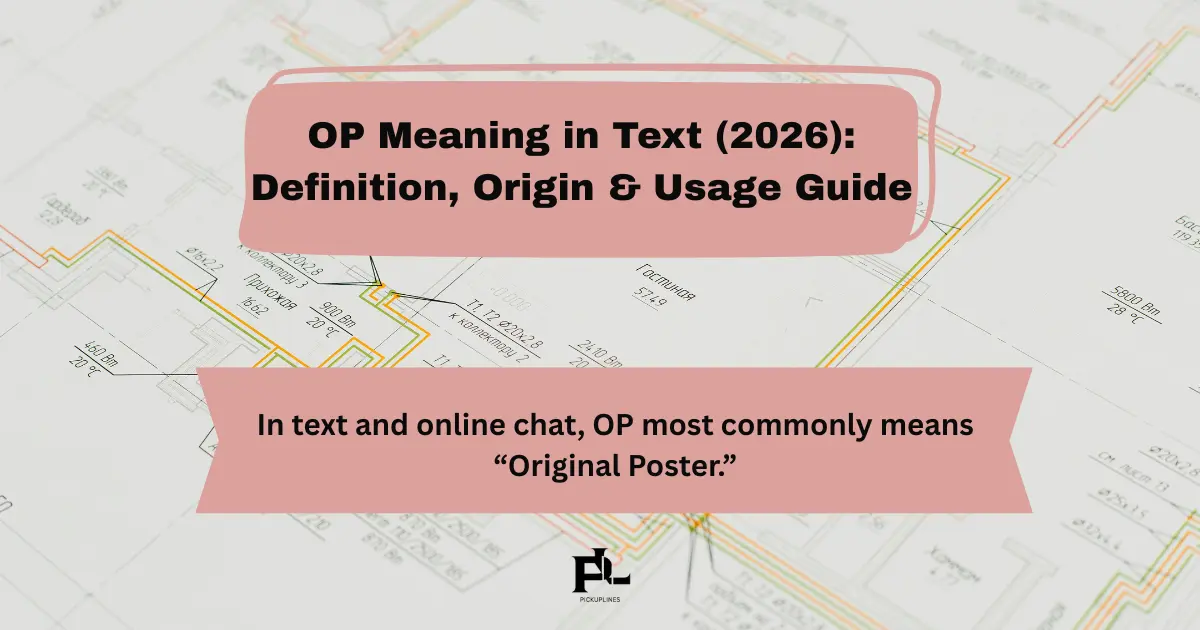 OP Meaning in Text