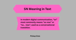 SN Meaning in Text