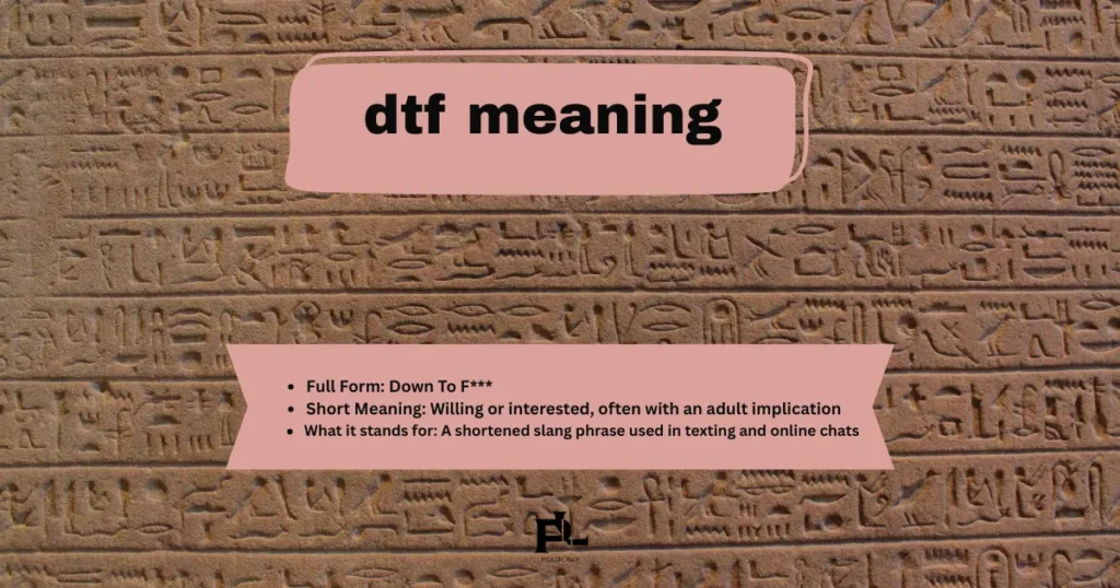 dtf meaning