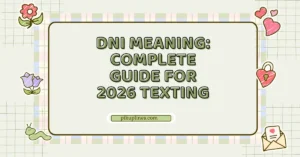 DNI Meaning