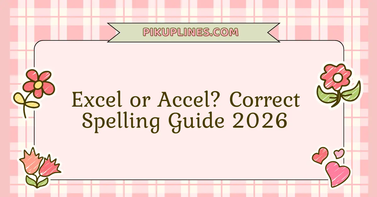 Excel or Accel