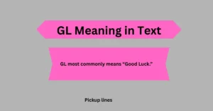 GL Meaning in Text