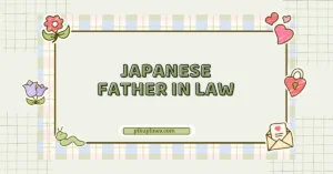Japanese Father in Law