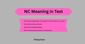 NC Meaning in Text