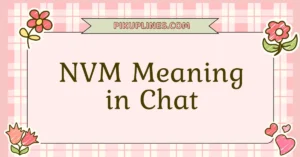 NVM Meaning in Chat