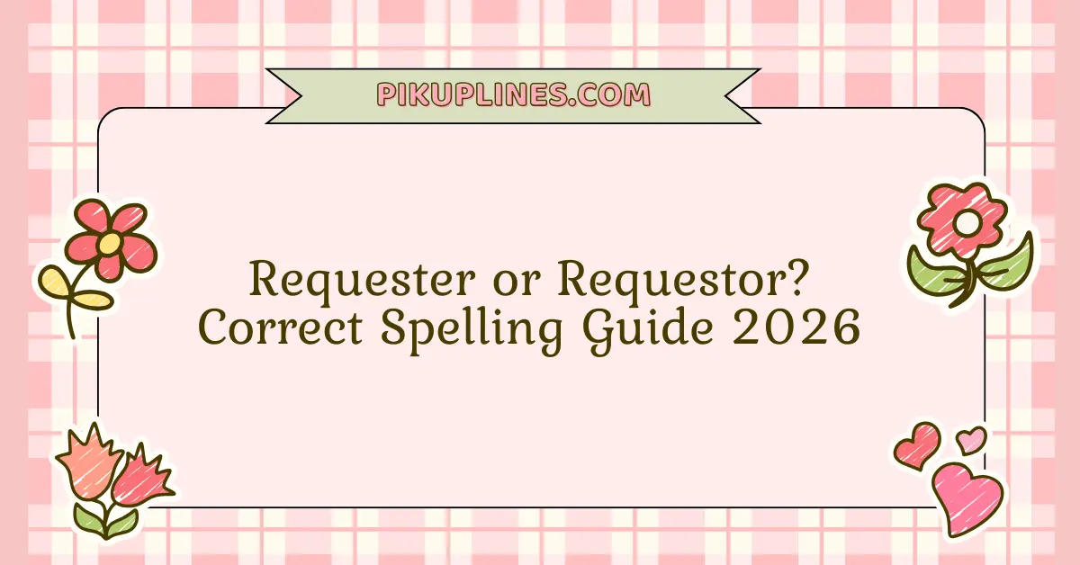 Requester or Requestor