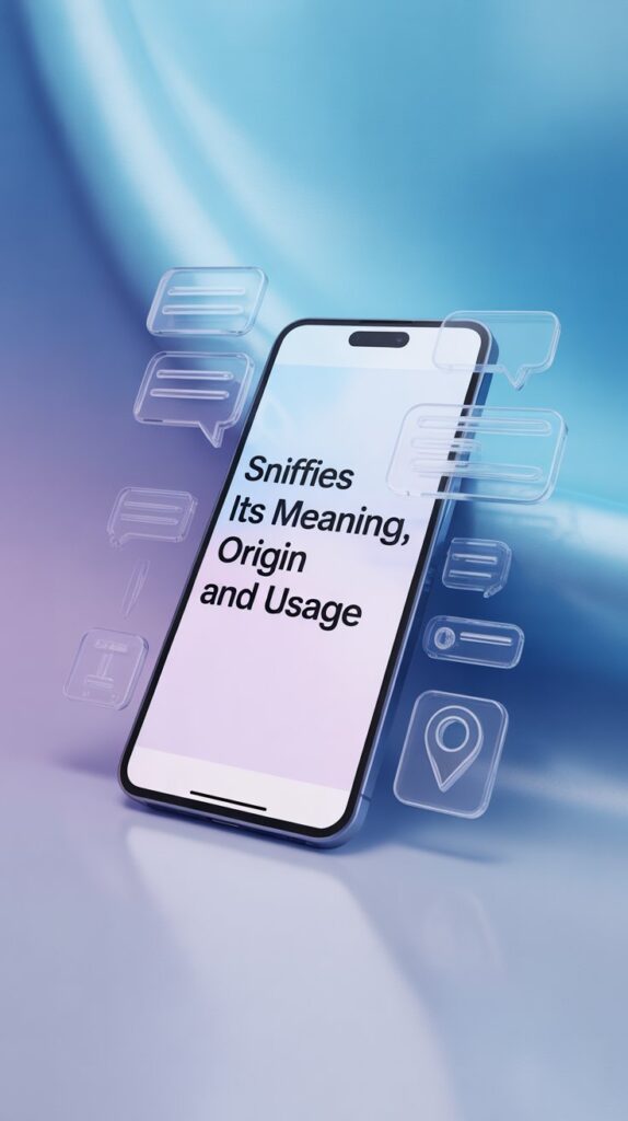 Sniffies” in Digital Communication