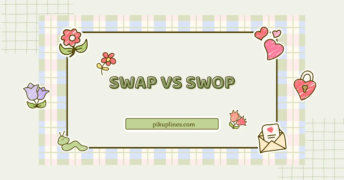 Swap vs Swop