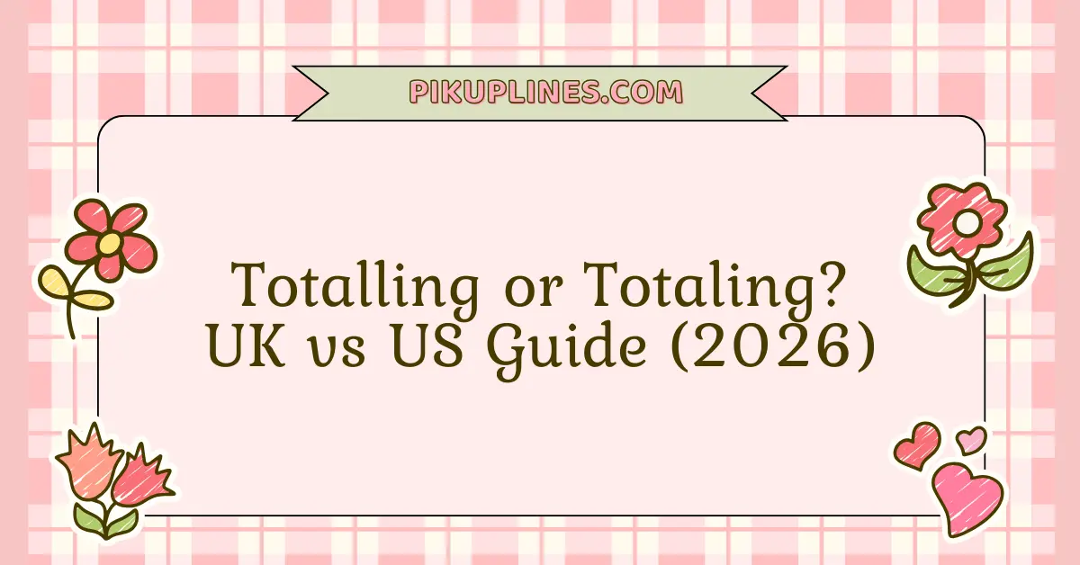 Totalling or Totaling
