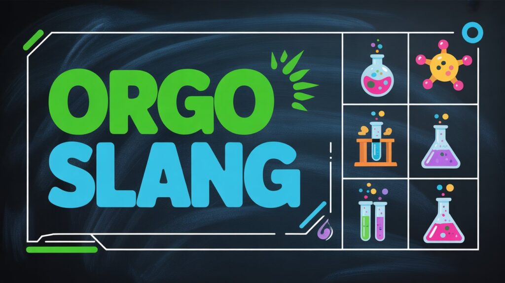 When and How to Use Orgo Slang