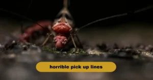 horrible pick up lines