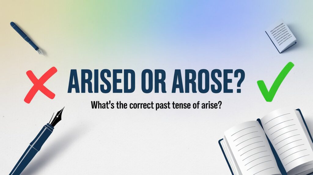 “Arised or Arose”