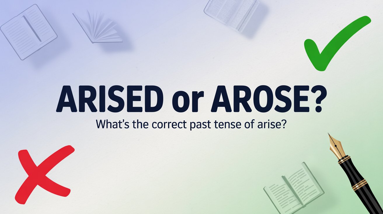 Arised or Arose