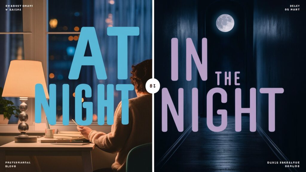 At Night or In the Night Correct Usage Guide
