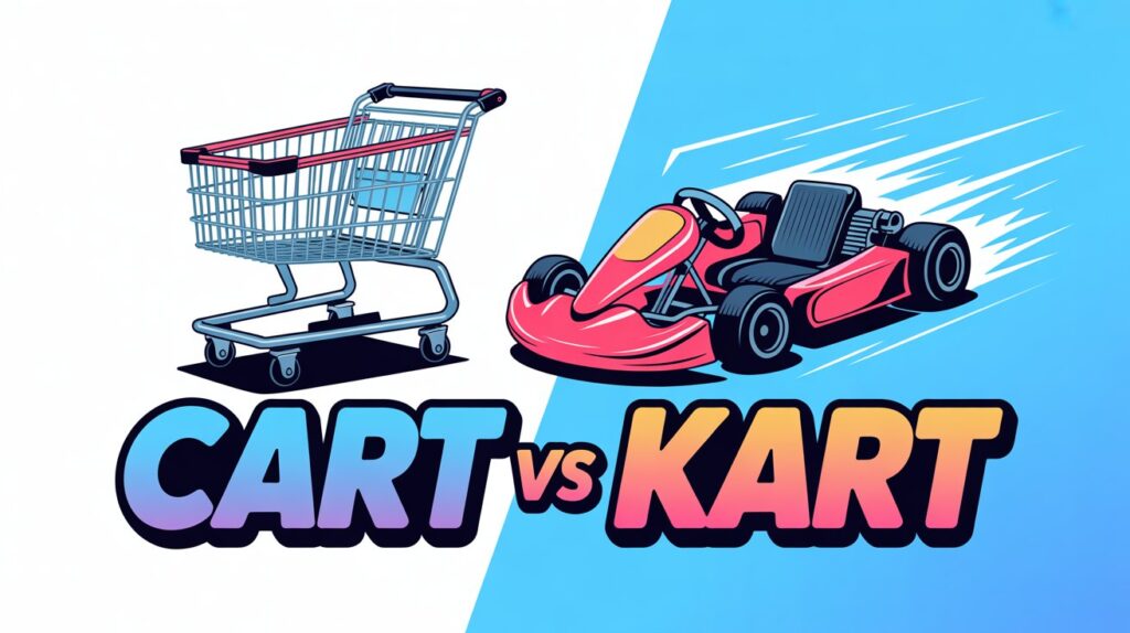 Cart vs Kart” Mean in Text