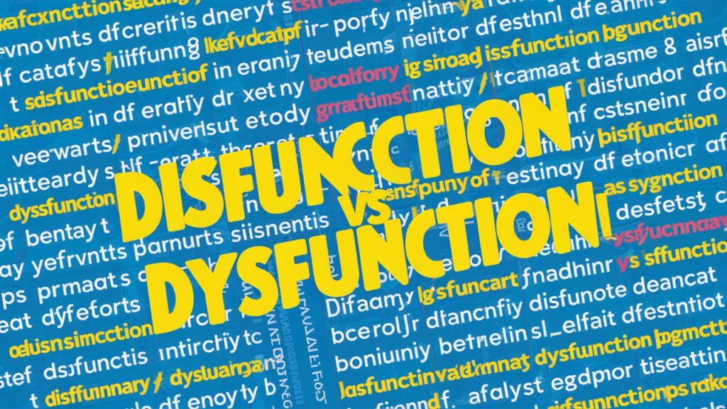 Disfunction vs Dysfunction Meaning, Usage & Why One Is Wrong (2026 Guide)