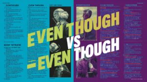 Eventhough vs Even Though