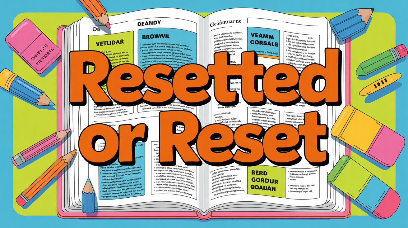 Resetted or Reset