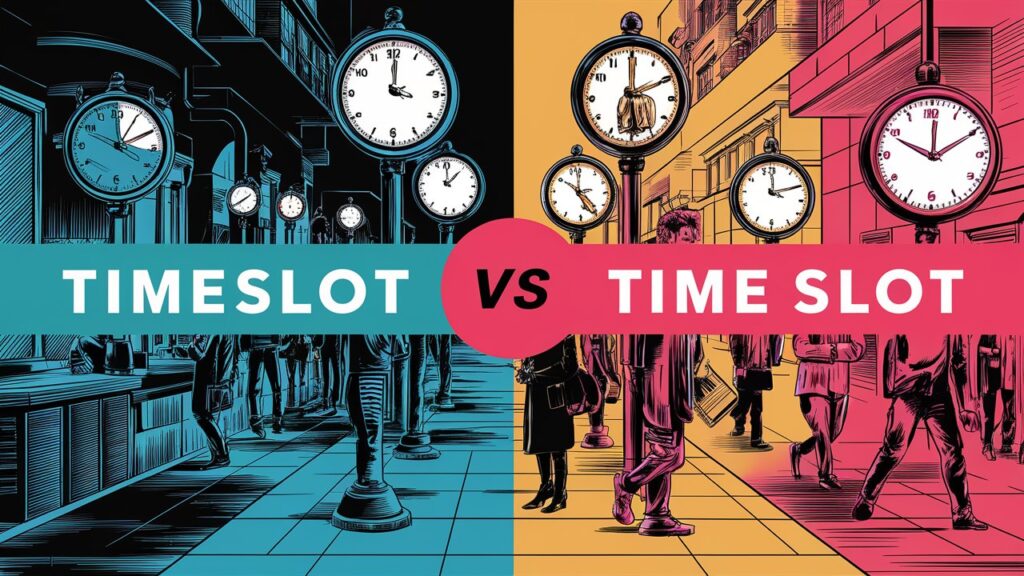 Timeslot vs Time Slot Clear Grammar Guide 2025
