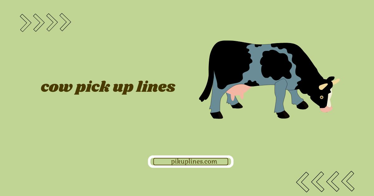 cow pick up lines