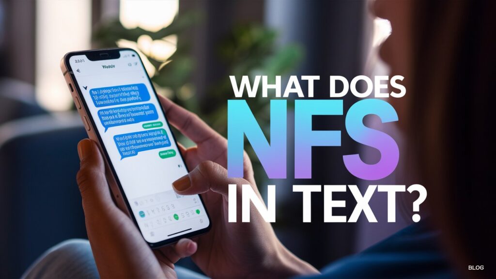 what does nfs mean in text